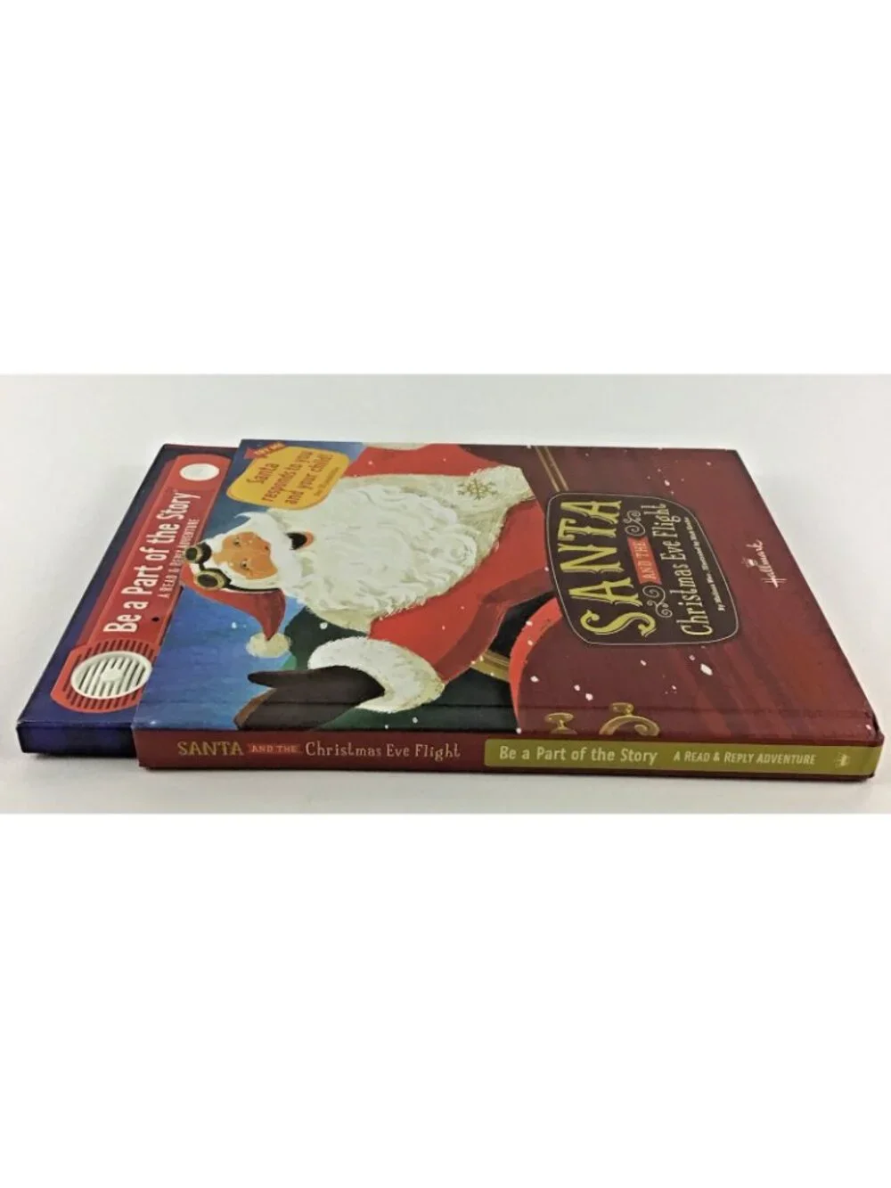 Hallmark Santa And The Christmas Eve Flight Book A Read & Replay Adventure 2013